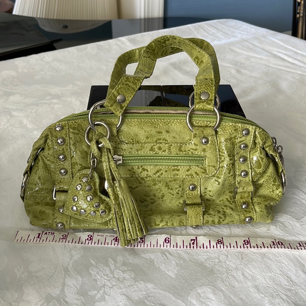 C Ashley Mini Lime Green Bag